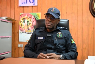 New Commanding Officer for the Morant Bay Division, Deputy Superintendent (DSP) Rohan Ritchie.
