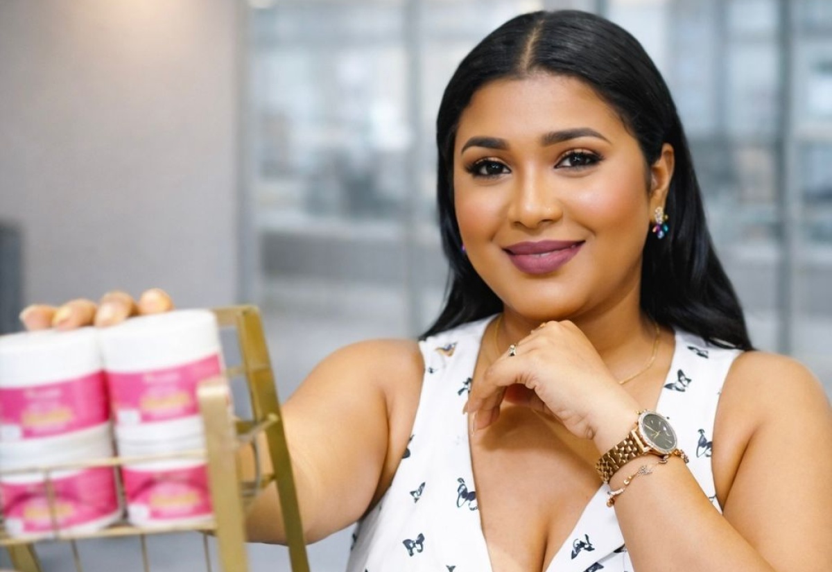 Founder of Gaia’s Holistic Treats, Shanice Dunbar.