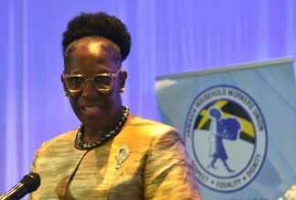 Principal Director of the Bureau of Gender Affairs (BGA), Sharon Coburn Robinson.

