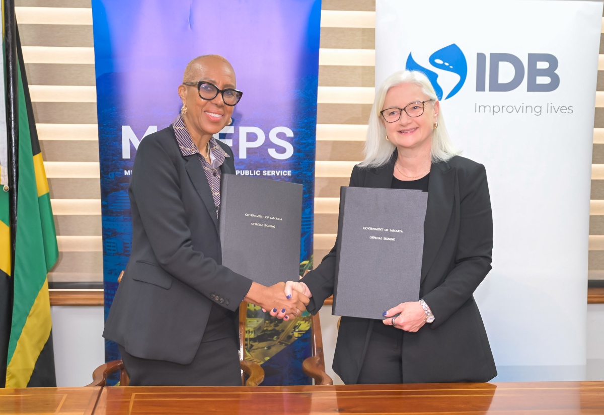 Gov’t Signs US$70-Million IDB Loan To Advance Public Sector Transformation