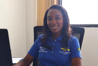 National Solid Waste Management Authority (NSWMA) Community Relations Manager, Sharnon Williams
