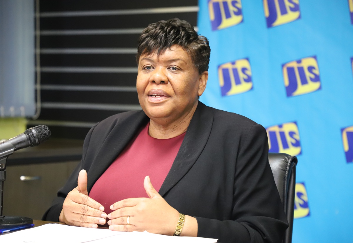 Chief Executive Officer of the Consumer Affairs Commission (CAC), Dolsie Allen, outlines the Commission’s plans for World Consumer Rights Day 2026 during a Jamaica Information Service (JIS) Think Tank session on Wednesday, March 4.

