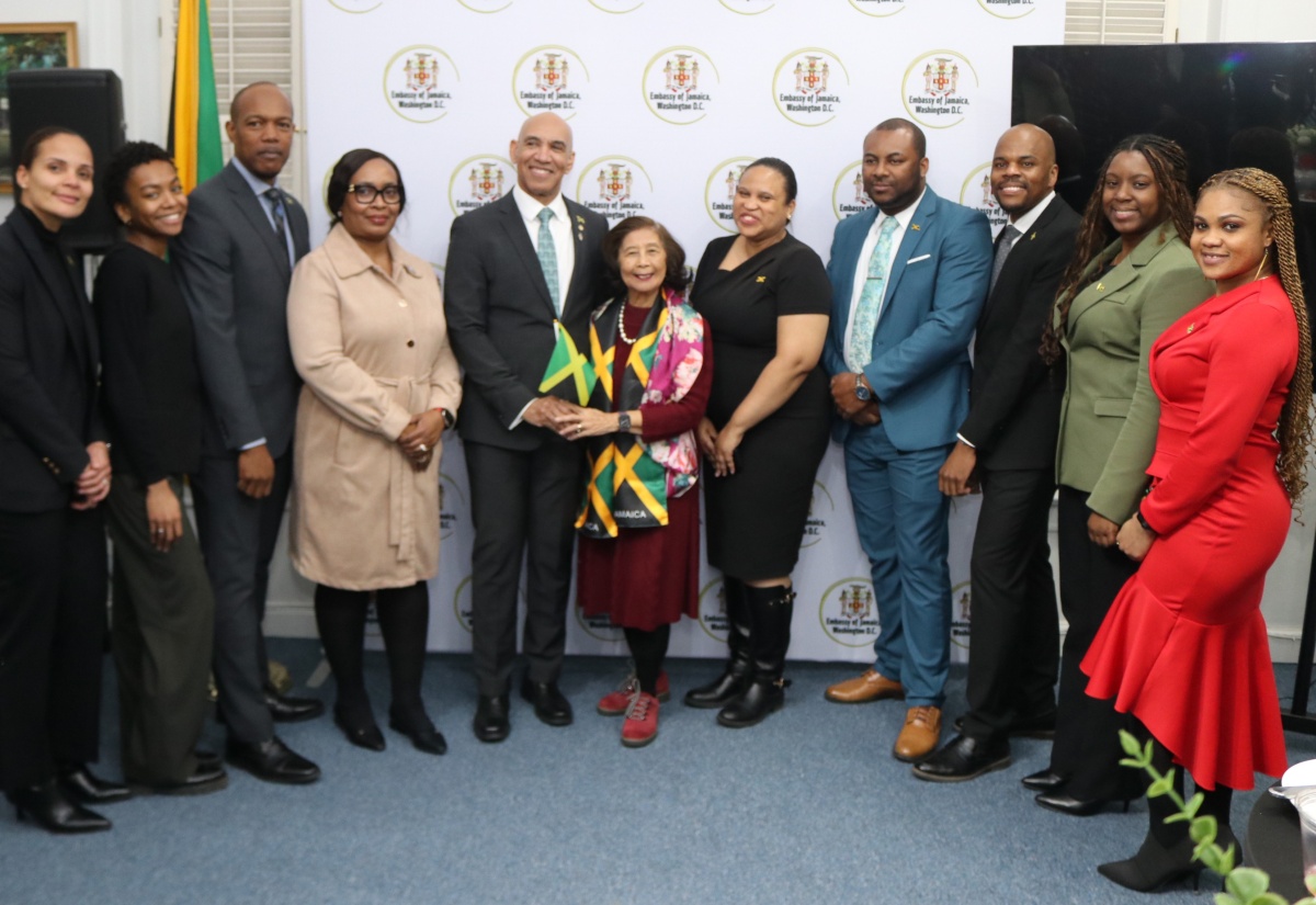 VP Records Co-Founder, Patricia Chin, Honoured by the Embassy of Jamaica in Washington DC