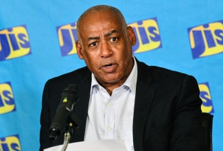 Senior Strategist, Consultant and Advisor to the Permanent Secretary in the Ministry of Agriculture, Fisheries and Mining, Michael Pryce, addresses a JIS ‘Think Tank’, today (March 20), at the agency’s Television Department, at 5-9 South Odeon Avenue in Kingston.

