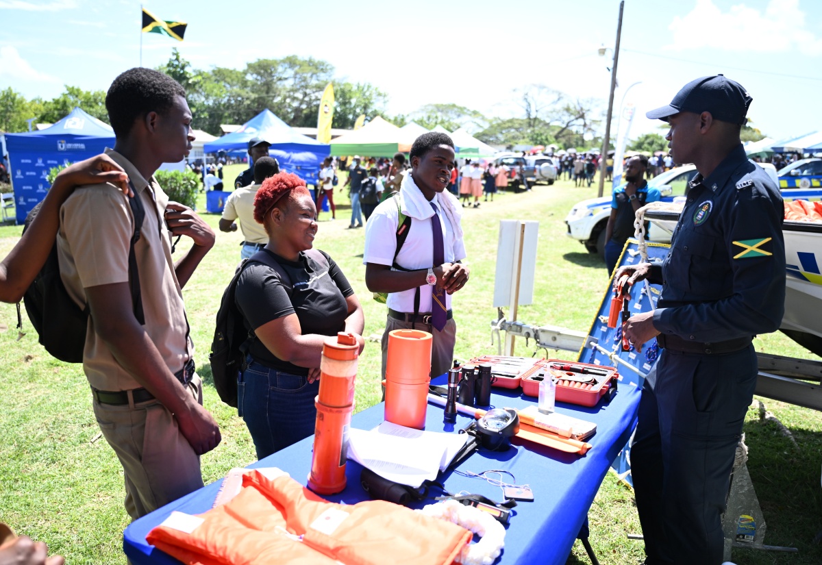 Students Explore Career Options At Youth Opportunities Expo