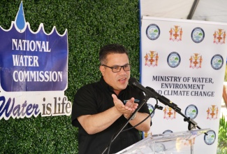 Minister of Water, Environment and Climate Change, Hon. Matthew Samuda.
