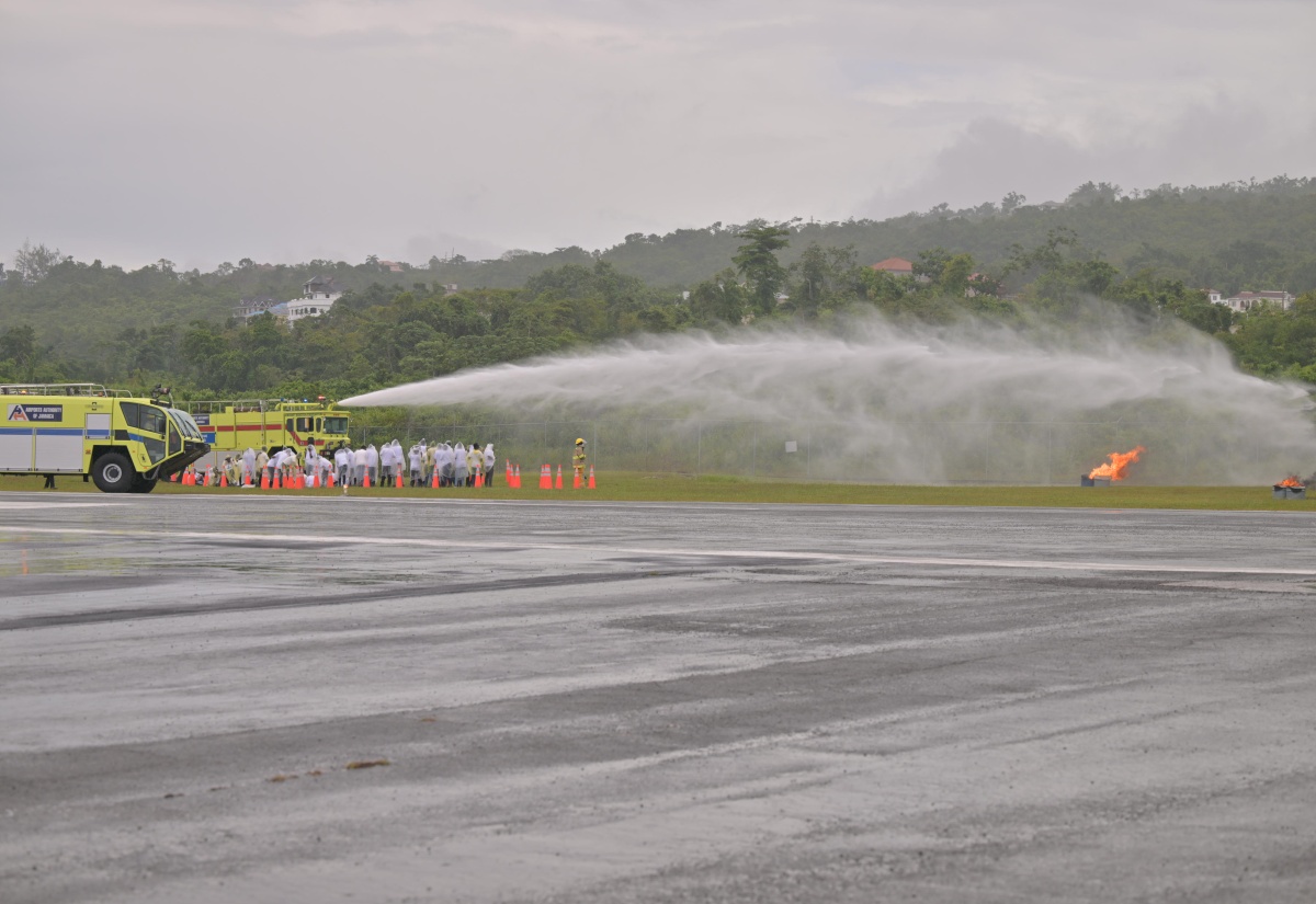 Full-Scale Emergency Exercise Conducted At Ian Fleming International Airport