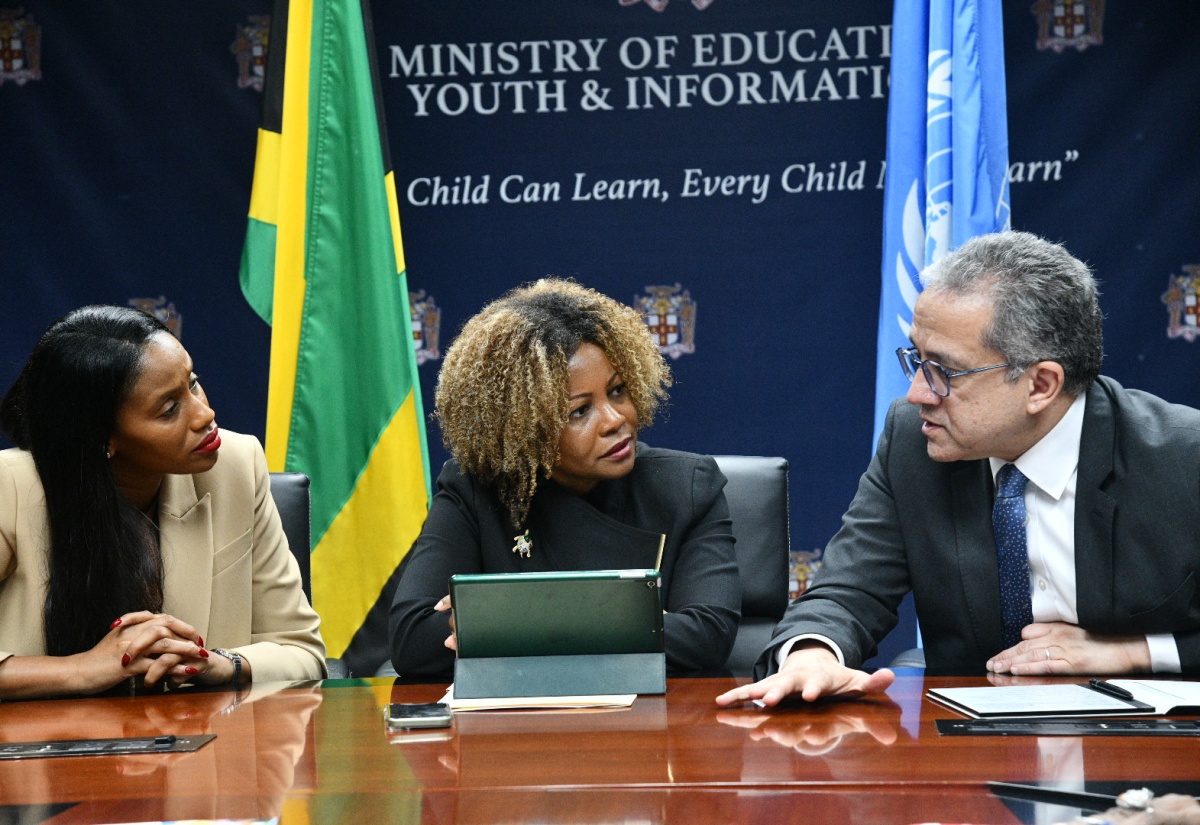 Photos: UNESCO Director General Calls on Education Minister