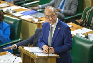 Minister of National Security and Peace, Hon. Dr. Horace Chang, opens the 2026/2027 Sectoral Debate in the House of Representatives on Tuesday (April 21).
