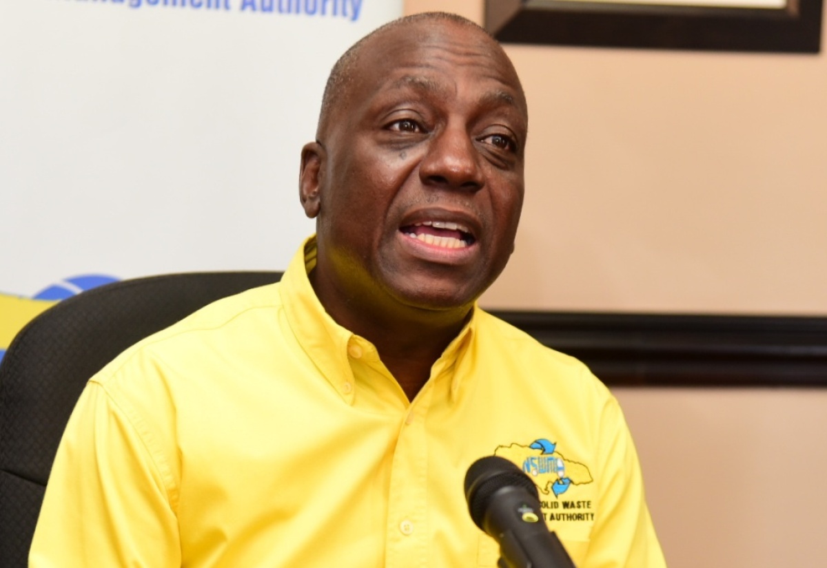 Executive Director of the National Solid Waste Management Authority (NSWMA), Audley Gordon. 

