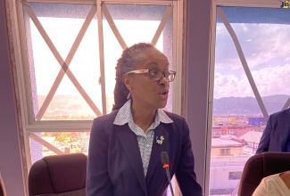 Medical Officer for St. James Health Services, Dr Francine Phillips Kelly.
