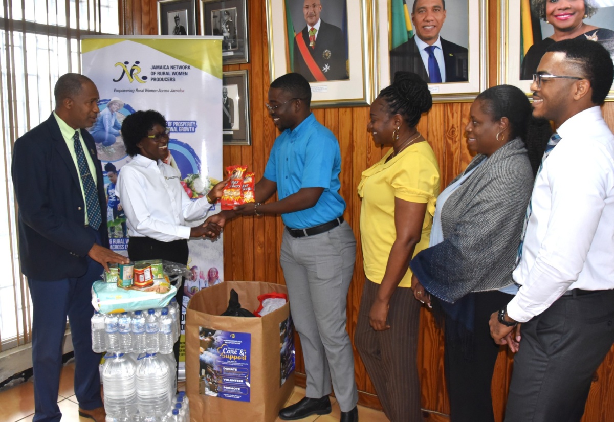 PHOTOS: JIS Hands Over Hurricane Melissa Relief Supplies to JNRWP