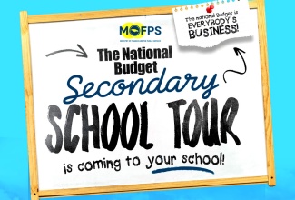 The Ministry of Finance and the Public Service will be launching its annual National Budget Secondary School Tour on April 14 at Ferncourt High in St. Ann.

