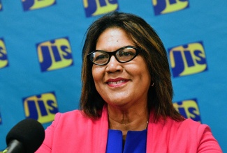 Executive Director of the Jamaica Intellectual Property Office (JIPO), Lilyclaire Bellamy, outlines the activities marking World Intellectual Property (IP) Day and JIPO’s IP Week 2026 during a Jamaica Information Service (JIS) Think Tank held on Monday (April 20).
