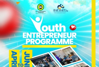 The Social Development Commission (SDC) Youth Entrepreneur Programme Flyer.

