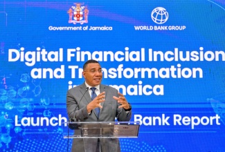 Prime Minister, Dr. the Most Hon. Andrew Holness, addressing Thursday