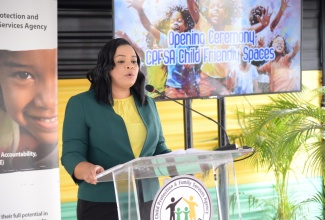 Chief Executive Officer of the Child Protection and Family Services Agency (CPFSA), Laurette Adams Thomas.