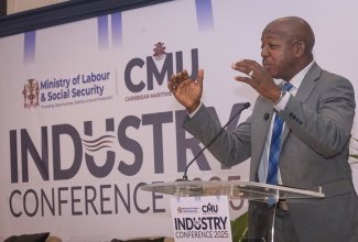 Minister of Labour and Social Security, Hon. Pearnel Charles Jr.