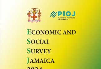 The front cover of the Planning Institute of Jamaica's  (PIOJ) Economic and Social Survey Jamaica (ESSJ) 2024.
