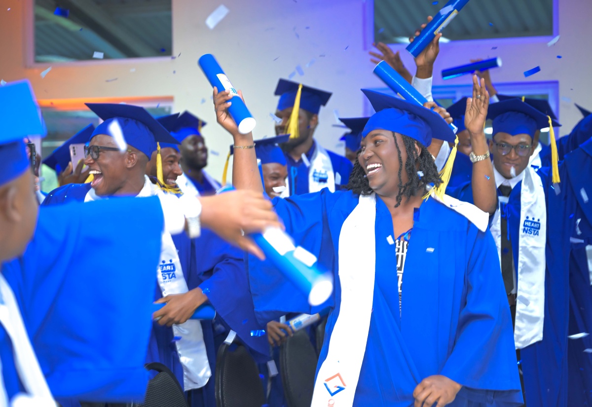 120 New Coders Graduate from the Amber HEART Academy