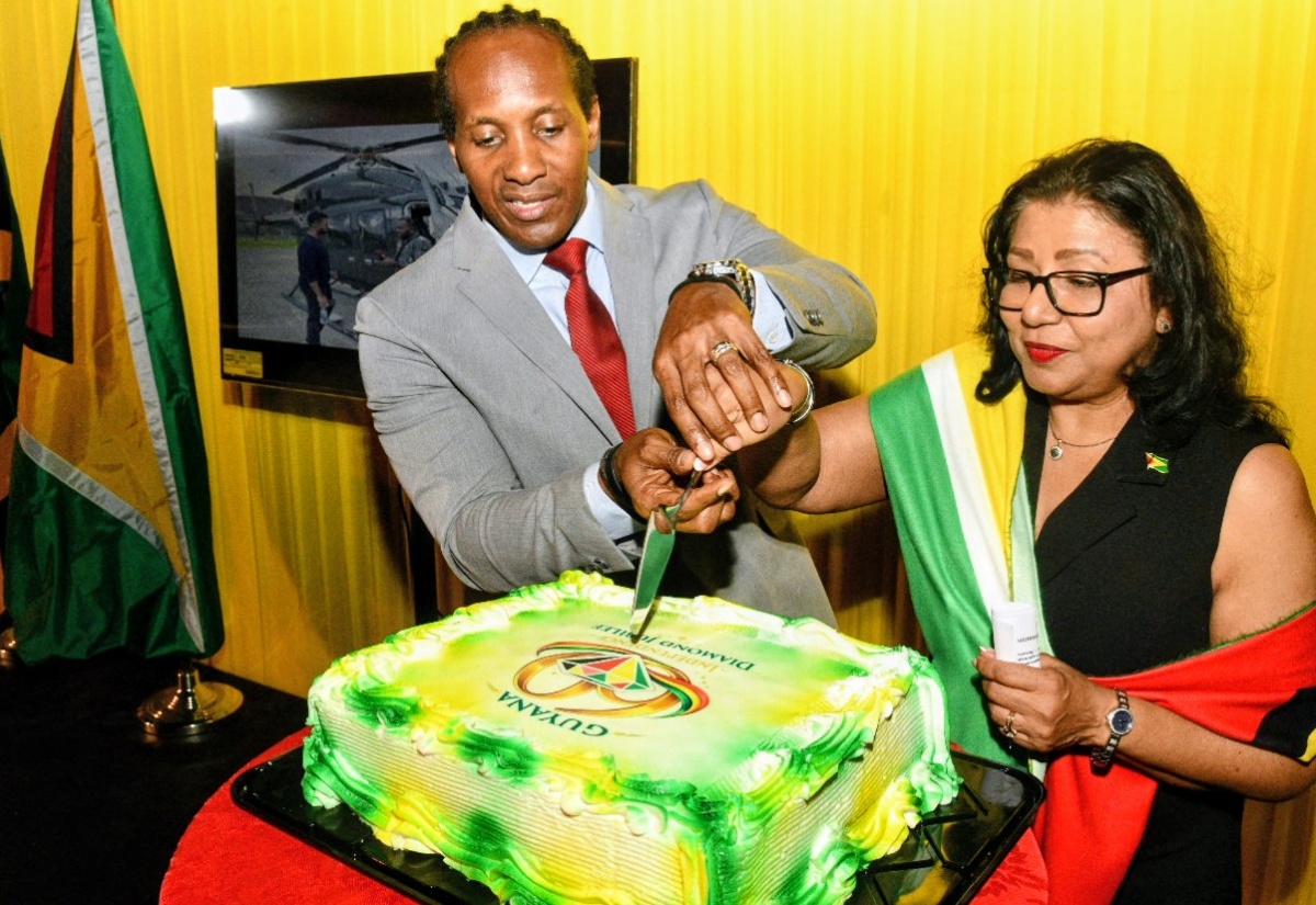 PHOTOS: State Minister Terrelonge joins in celebrating Guyana’s 60th Independence Anniversary