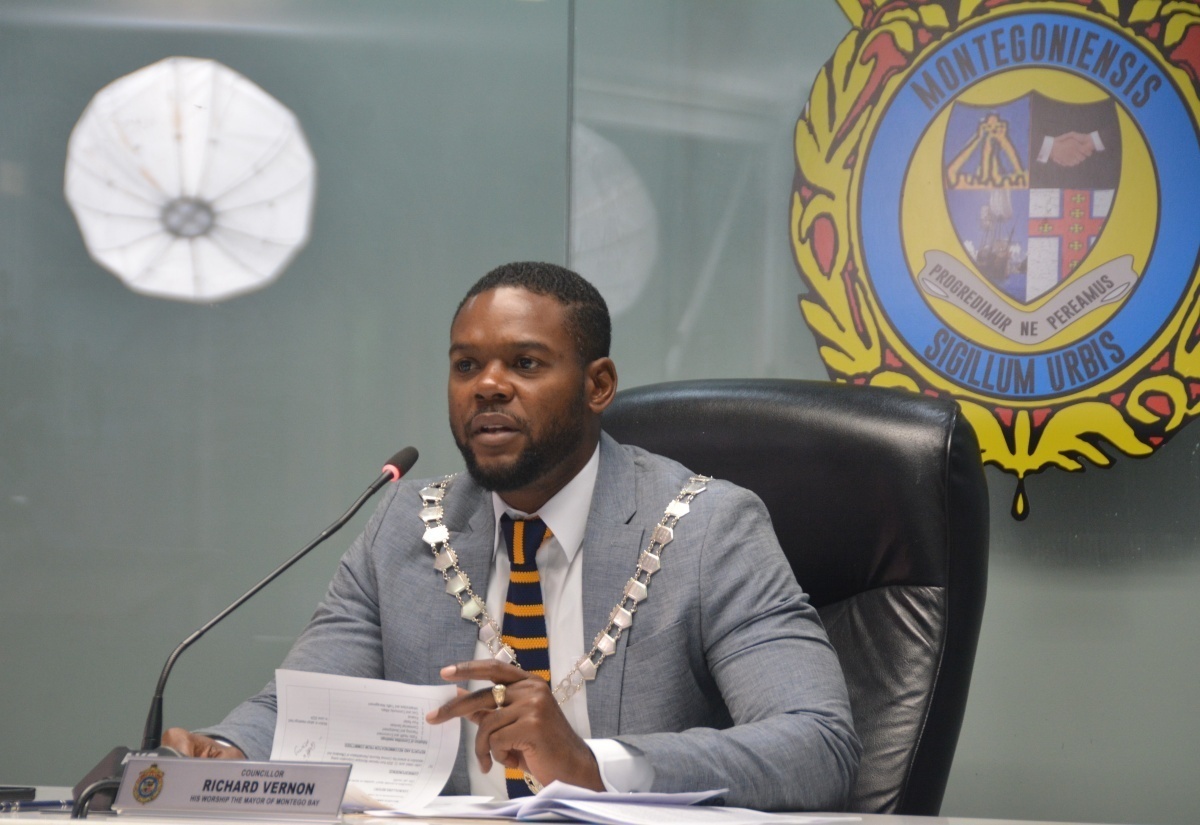 Mayor of Montego Bay, Councillor Richard Vernon.