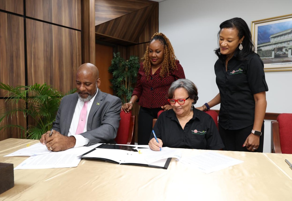 PIOJ and Honey Bun Foundation Sign MOU to Assist Micro Businesses