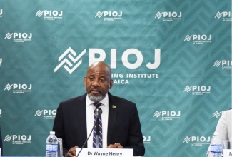 Director General of the Planning Institute of Jamaica (PIOJ), Dr. Wayne Henry.