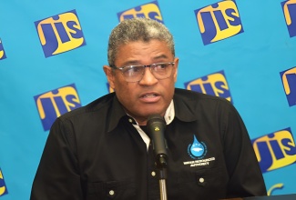 Managing Director of the Water Resources Authority (WRA), Peter Clarke.