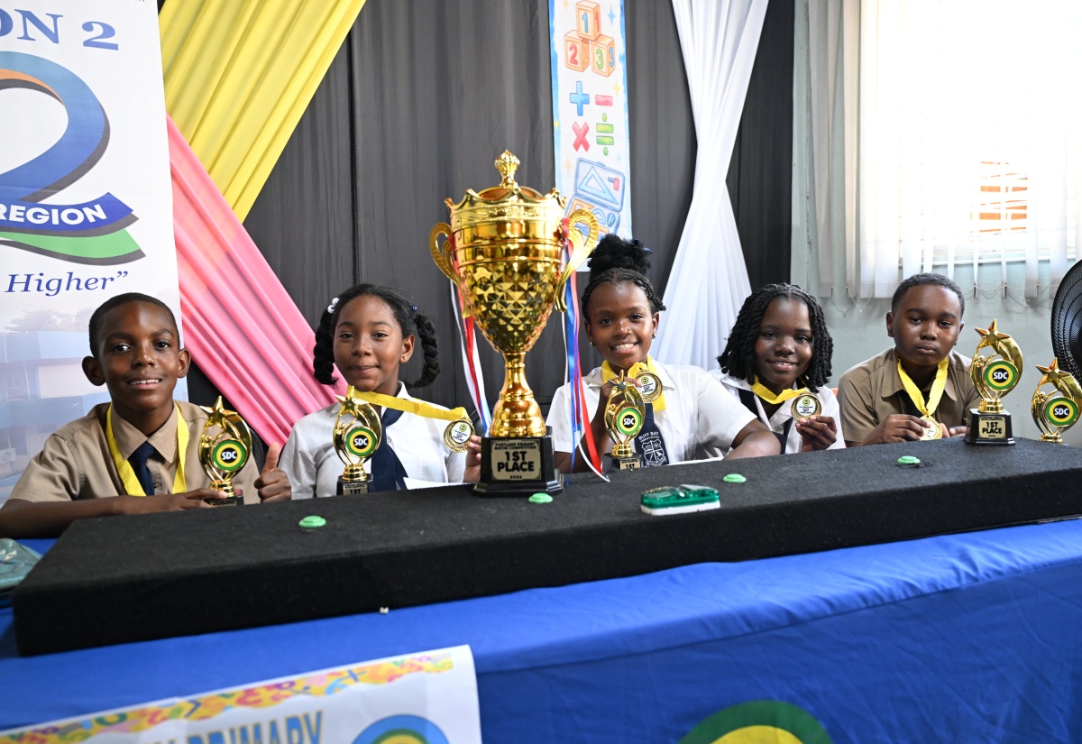 Buff Bay Primary Wins 2026 Portland Maths Quiz Competition