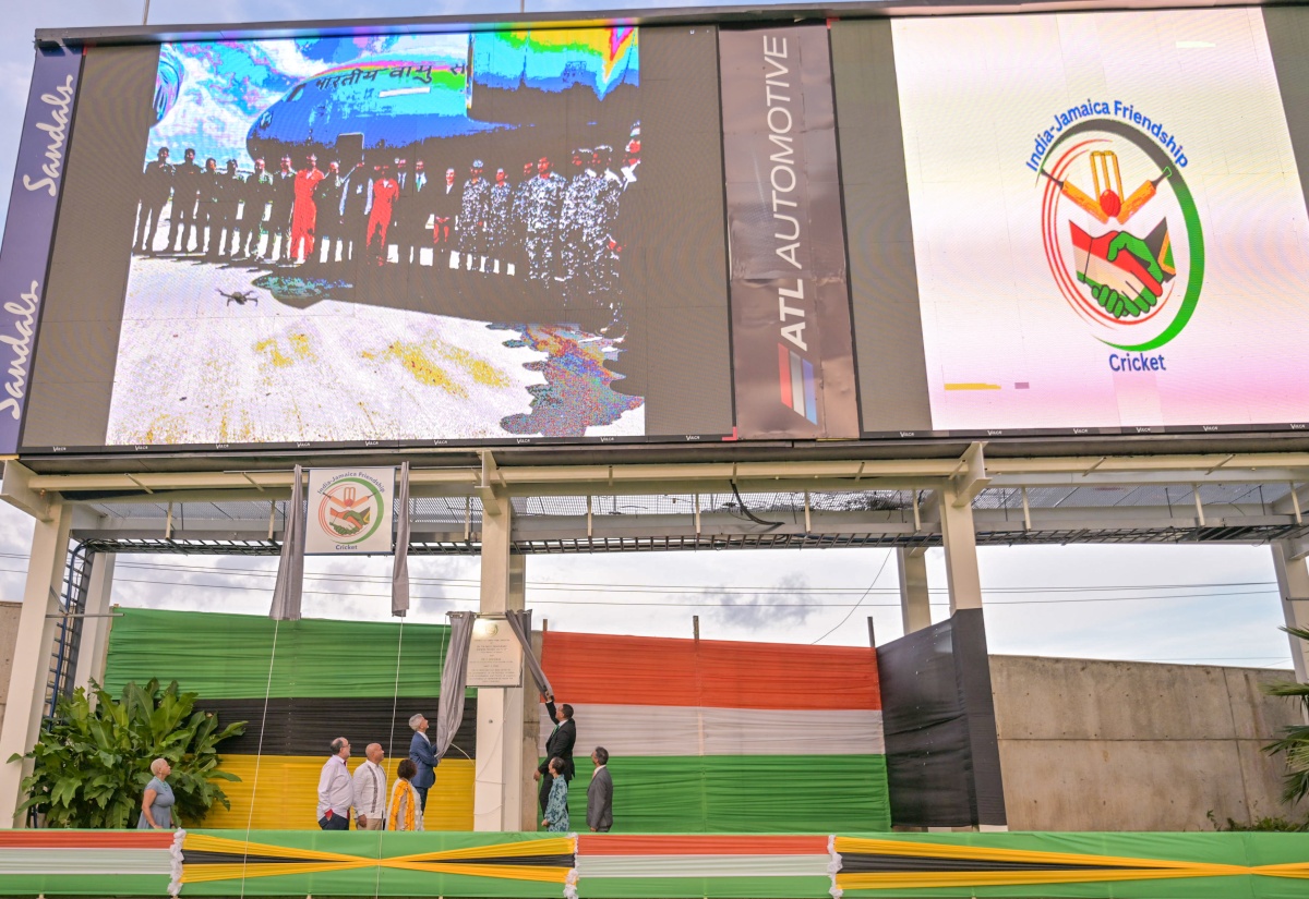 Sabina Park Receives State of the Art Score Board from India