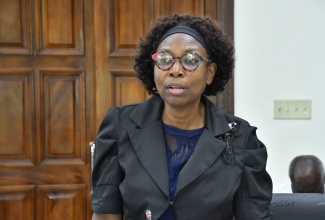 Medical Officer of Health for Westmoreland, Dr. Marcia Graham, presents her report gives a report during the Westmoreland Municipal Corporation