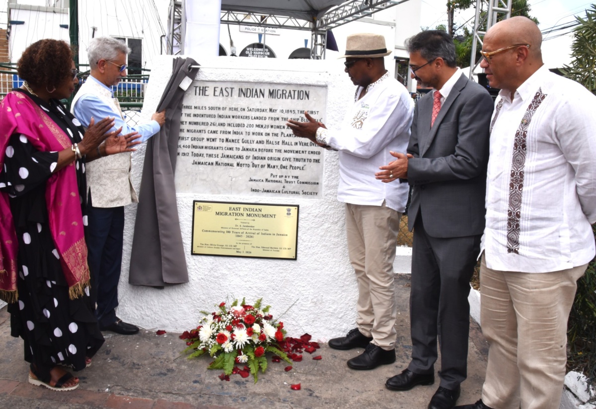 India Hails Jamaica for Honouring Diaspora Contribution
