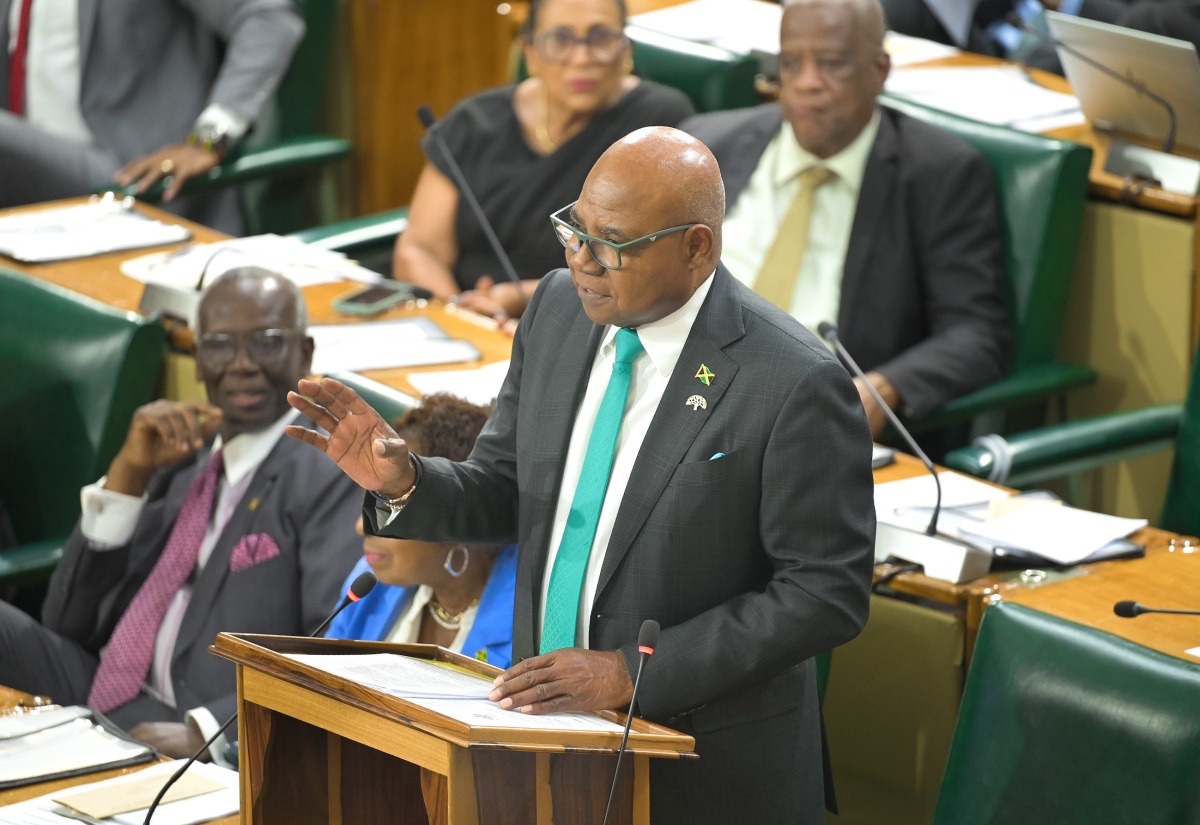 Tourism Minister, Hon. Edmund Bartlett, makes his 2026/27 Sectoral Debate presentation in the House of Representatives on Tuesday (June 23).
