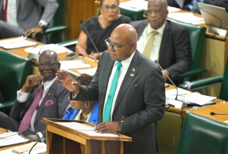 Tourism Minister, Hon. Edmund Bartlett, makes his 2026/27 Sectoral Debate presentation in the House of Representatives on Tuesday (June 23).
