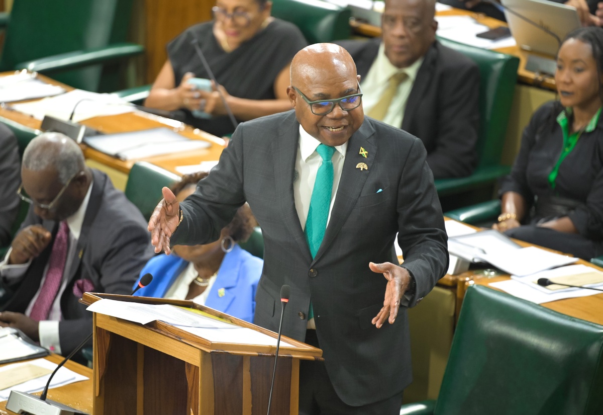 Tourism Minister, Hon. Edmund Barltlett, makes his 2026/27 Sectoral Debate presentation in the House of Representatives on Tuesday (June 23).
