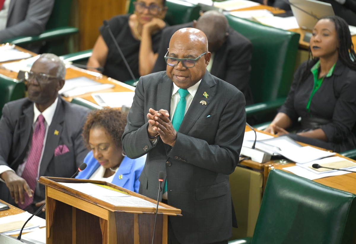 Minister of Tourism, Hon. Edmund Bartlett, makes his contribution to the 2026/27 Sectoral Debate in the House of Representatives on Tuesday (June 23).

