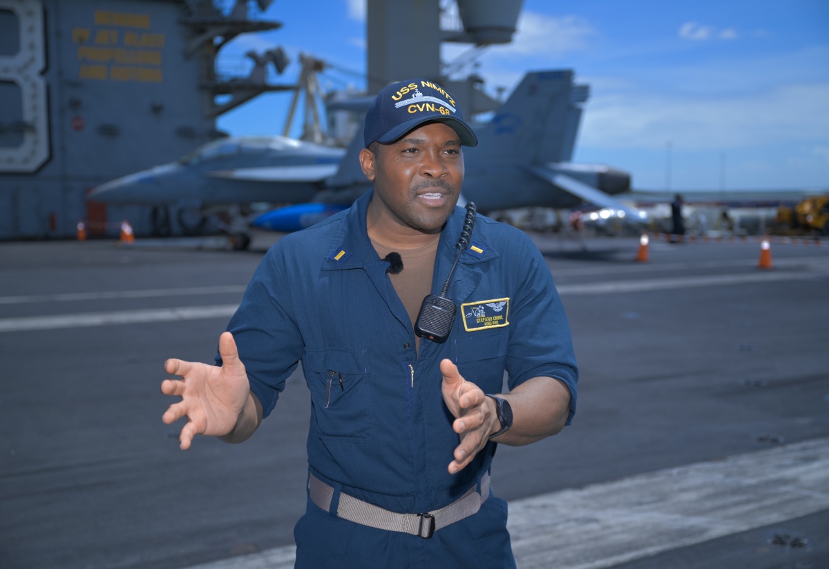 Emotional Journey Home for Jamaicans Serving Aboard USS Nimitz