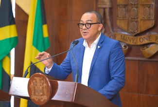 Minister of Health and Wellness, Dr. the Hon. Christopher Tufton.
