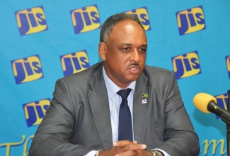 Jamaica Social Investment Fund (JSIF) Managing Director, Omar Sweeney, speaks during a recent Jamaica Information (JIS) 
