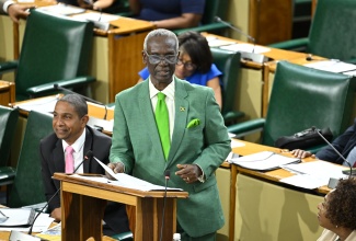 Minister of Local Government and Community Development, Hon. Desmond McKenzie, makes his contribution to the 2026/27 Sectoral Debate in the House of Representatives on Wednesday (June 3).
