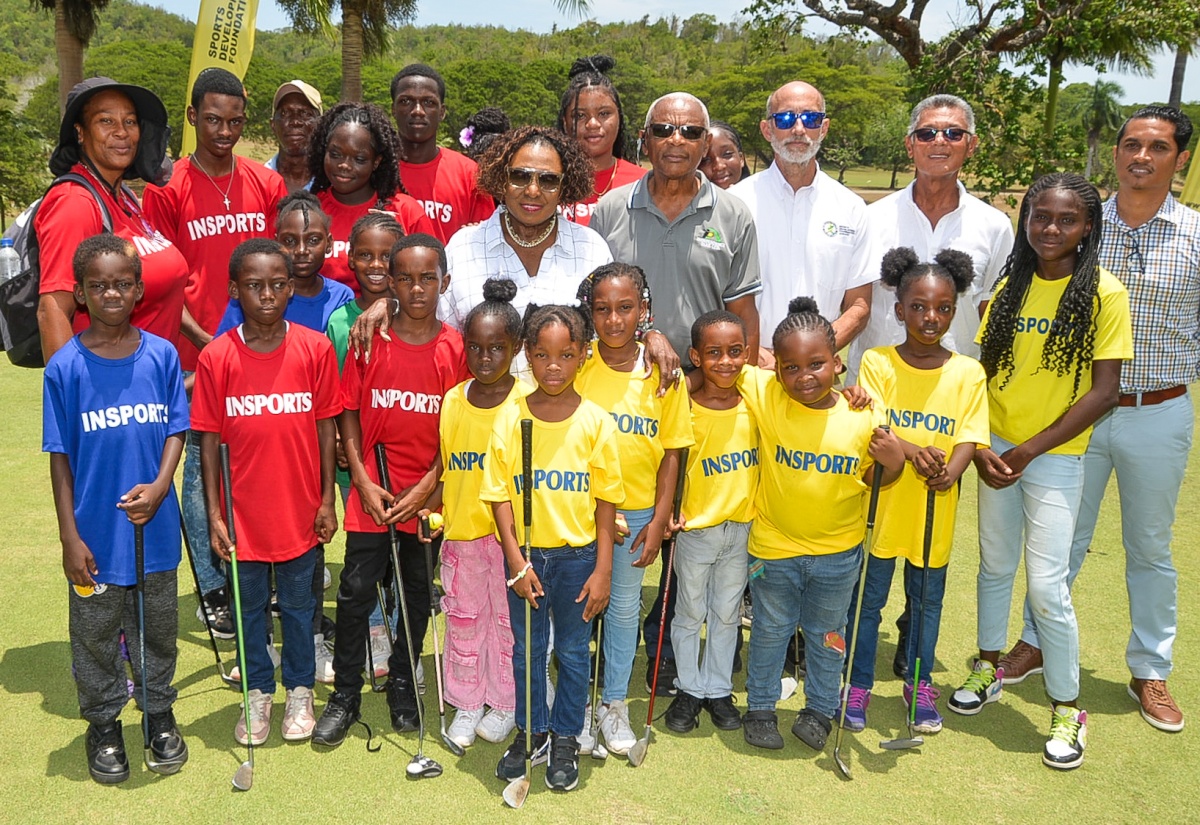 Young Jamaicans Introduced to Golf Through INSPORTS Summer Camp