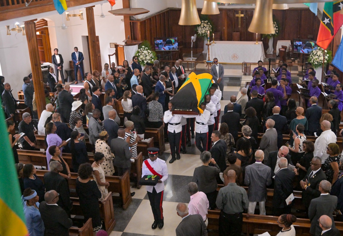 Jamaica’s Longest Serving Senator, Professor Oswald Harding, Laid to Rest