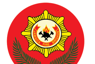 Jamaica Fire Brigade logo.
