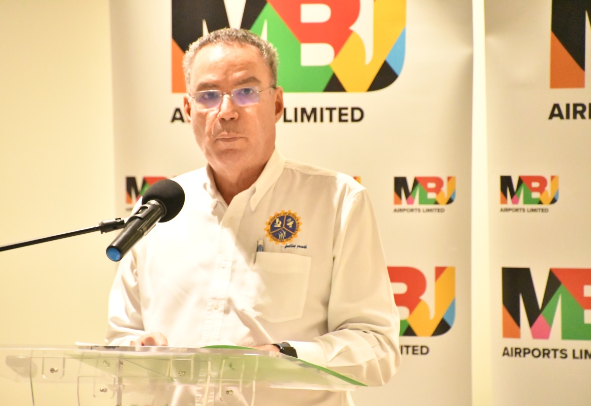 Minister of Energy, Transport and Telecommunications, Hon. Daryl Vaz. 
