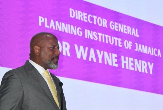 Director General of the Planning Institute of Jamaica (PIOJ), Dr. Wayne Henry.

