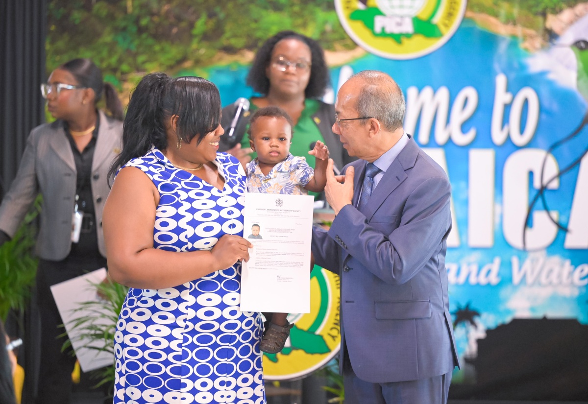 Thirty New Citizens Join Jamaican Family