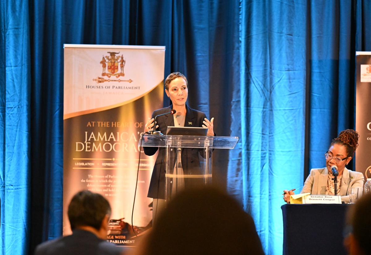 Minister Johnson Smith Emphasises Role of Parliaments in Strengthening Regional Cooperation
