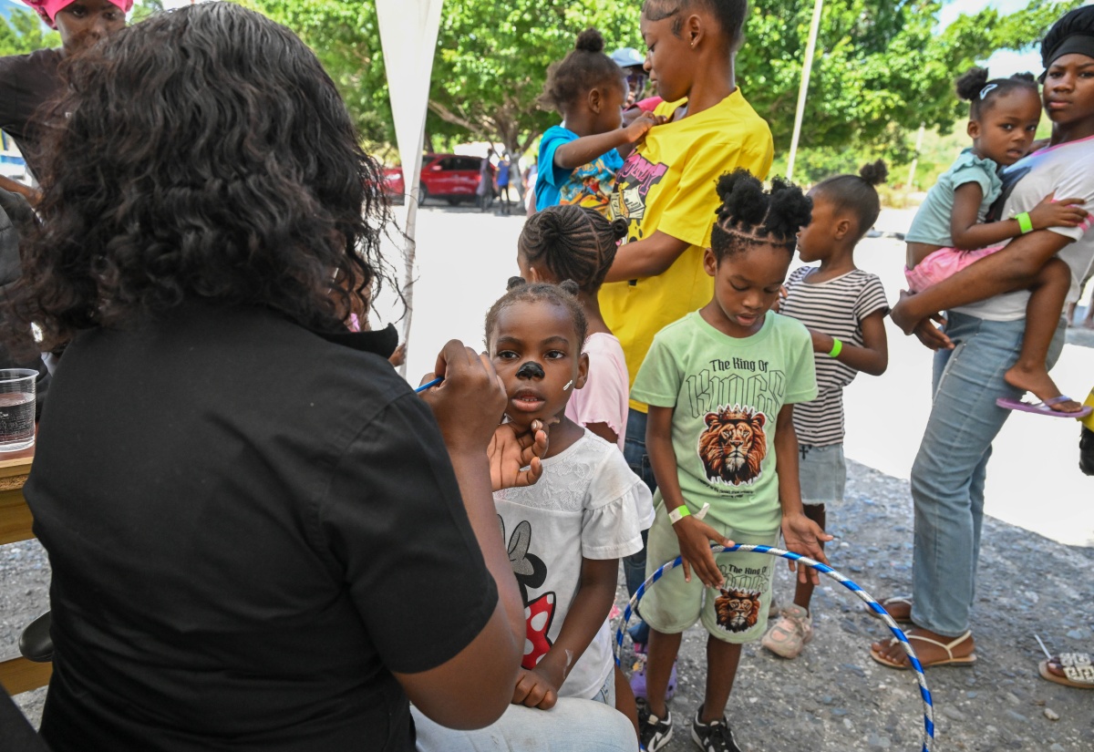 Yallahs Police Youth Club Stages Back-to-School Treat
