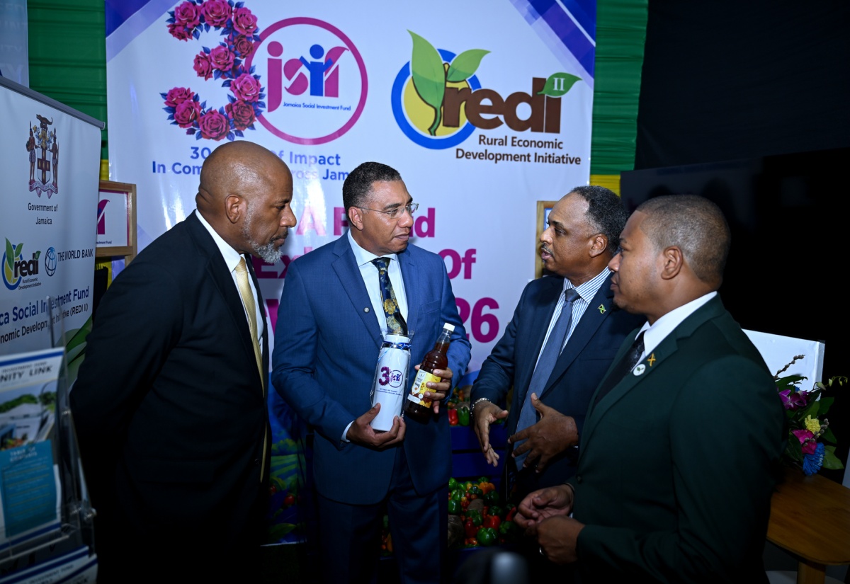 PHOTOS: PM Tours Booths at Caribbean Week of Agriculture Event